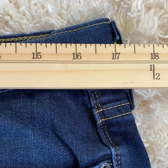 Levi's Indigo 505 Straight Leg Women's Jeans - Picture 6 of 10